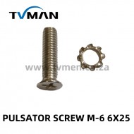 WASHING MACHINE PULSATOR SCREW M-6 6X25