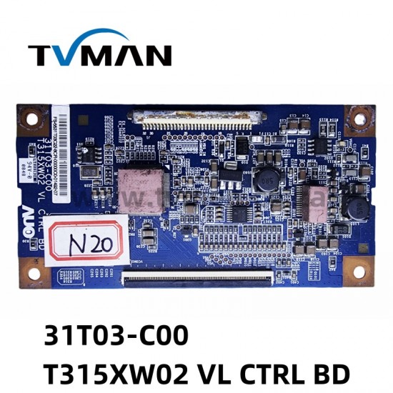 31T03-C00 T315XW02 VL CTRL BD